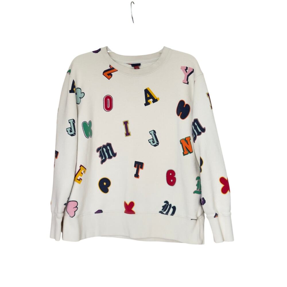 Rowing Blazers x Target Alphabet Sweatshirt Size Large